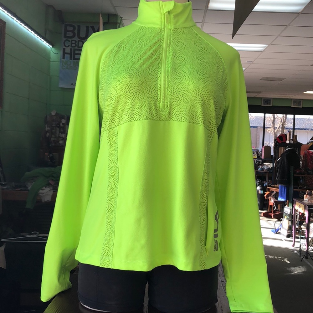 Neon Green Running Shirt